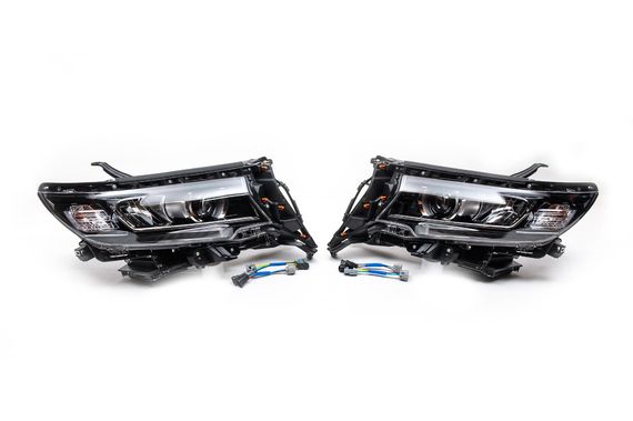 Передня оптика LED (2017-2024, 2 шт) для Toyota Land Cruiser Prado 150 | Зображення 2