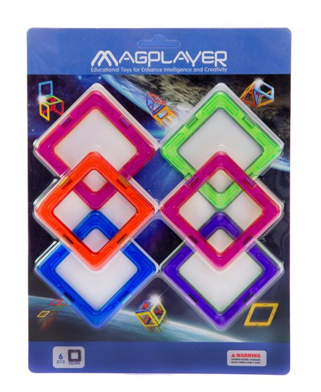 Конструктор Magplayer дополнительный набор 6 эл. MPC-6 (MPC-6)