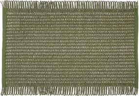 Набір 6 льняних підтарельників "Rustic Olive" 30х45см, прямокутні