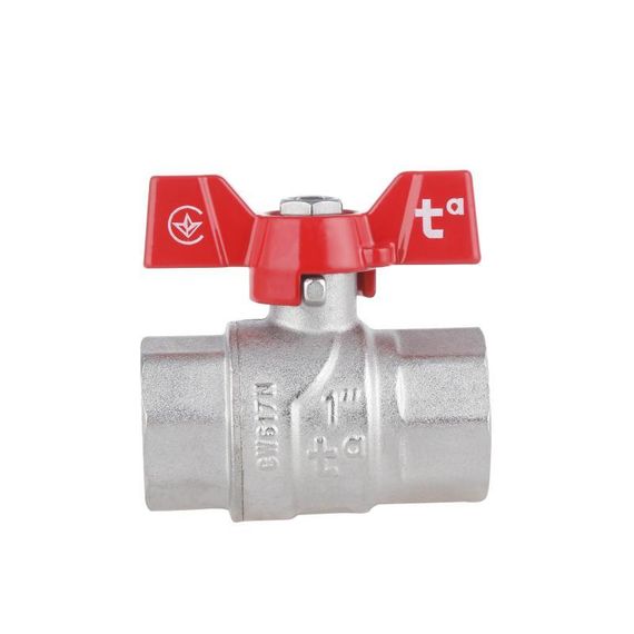 Кран кульовий Thermo Alliance Forte 1" ВР для води (метелик) SF602W25 | Зображення 4