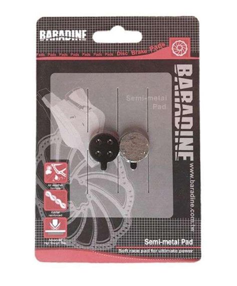 Колодки тормозные велосипедные (дисковые)   Baradine DS-23   KL