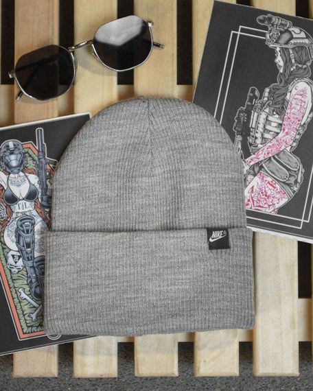 Шапка Nike grey ВТ4721