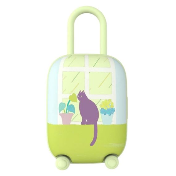 Віброяйце та вакуумний стимулятор для клітора 2в1 BeYourLover Magic Suitcase в зарядному кейсі, зелений Sex Aura | Зображення 6