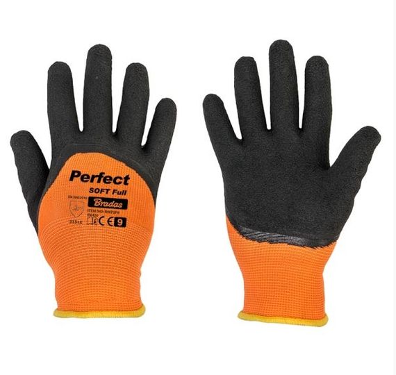 Рукавички захисні Bradas PERFECT SOFT FULL латекс розмір 9 RWPSF9