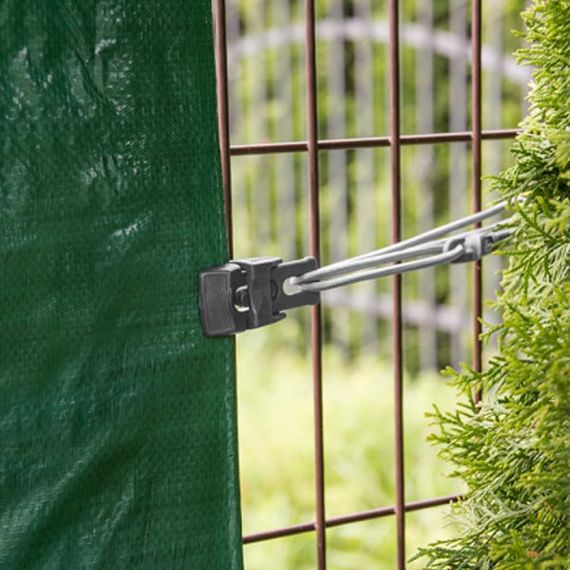 Затискачі для кріплення Bradas BUNGEE CORD CLIPS сірі 10 шт BCK2-B | Зображення 1