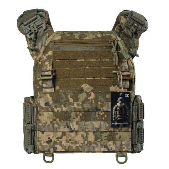 Плитоноска швидкого скидання WARMOR Gen.3 Pro піксель ММ14 | Зображення 2