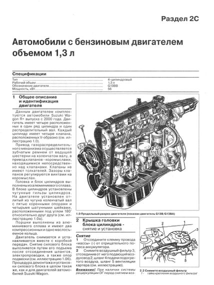 Suzuki Wagon R / Opel Agila. Руководство по ремонту и эксплуатации. Книга | Зображення 4