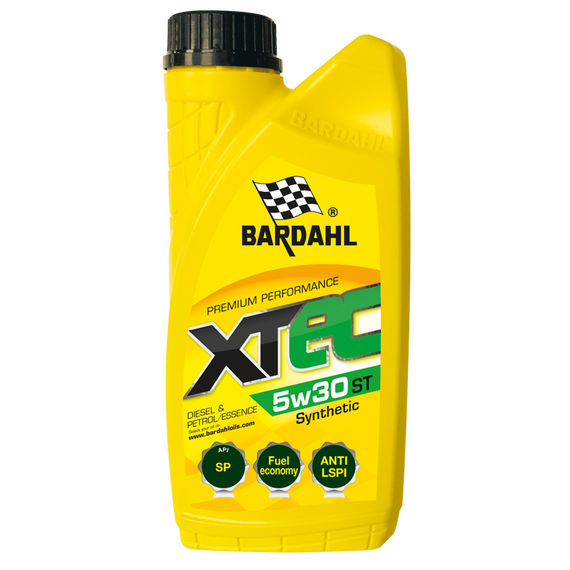 Моторна олива BARDAHL XTEC 5W30 ST 1л. C3, SP, BMW LL 19 FE, PSA B71 2290, VW 502,503,505,506 34951
