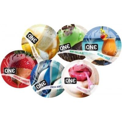 Презерватив оПрезерватив оральний One FlavorWaves Освіжаюча м'ята (Ціна за 5 шт) | Зображення 2