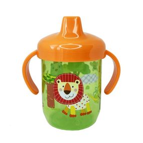 Поильник детский MGZ-0305(Green) Лев 200 мл