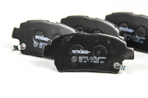 Колодки передні гальмівні Toyota Yaris/Prius 99-05 (akebono), WOKING (P640302) | Зображення 2