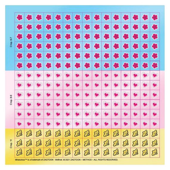 Лабіринти з наклейками "Сила перетворення" Леді Баг 1249014, 450 наклейок | Зображення 1