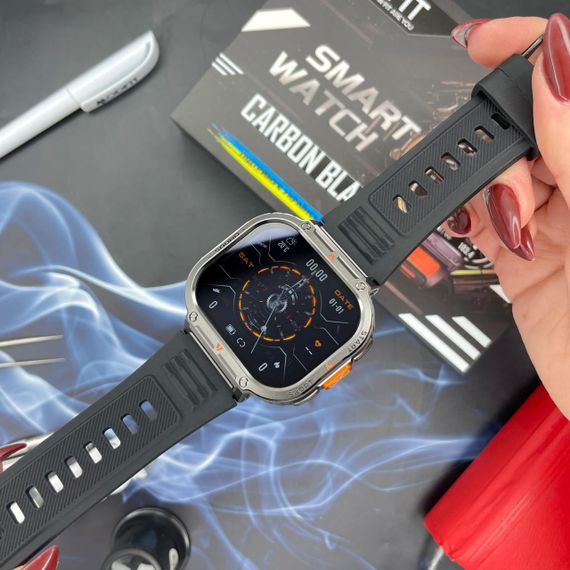 Розумний годинник Modfit Carbon Blade Black | Зображення 1
