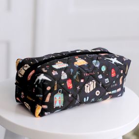 Косметичка Pusheen Путешествия 22х10х9 см (KP_24J006_BL)