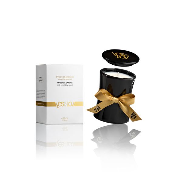 Свічка для масажу ЧАРУЮЧИЙ АРОМАТ, 120 г. YESforLOV (Франція) Sex Aura