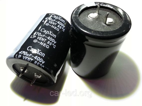 68mkf - 400v   LP 22*26  Capxon, 85°C конденсатор електролітичний | Зображення 4