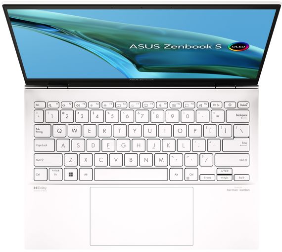 Ноутбук ASUS Zenbook S 13 UM5302LA-LV039W 13.3' 2.8K OLED, AMD R7-7840U, 16GB, F1TB, UMA, Win11, Білий (90NB1237-M002Y0) | Зображення 1