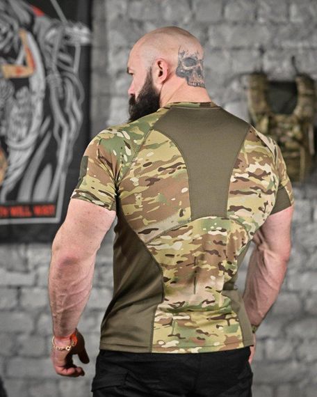 Тактична потоотводна футболка AXEL мультікам ВТ6731 | Зображення 9