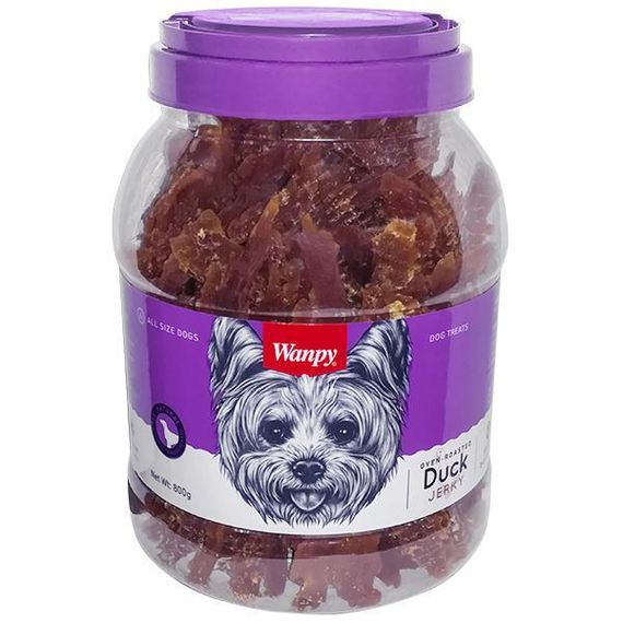 Wanpy Duck Jerky ванпи філе качки в'ялене ласощі для собак 0.8кг