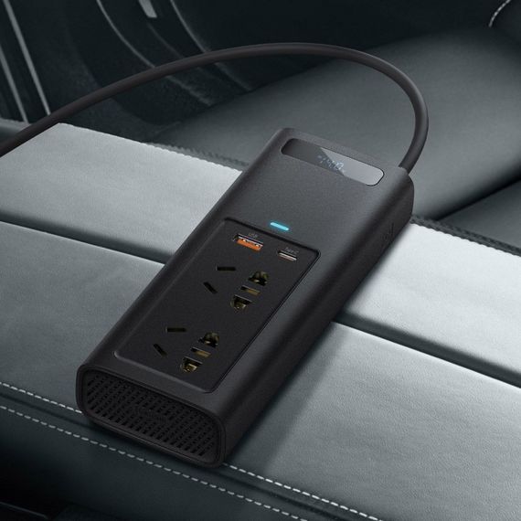 Автомобільний Інвертор Baseus In-car Inverter 150W (220V CN/EU) | Зображення 2