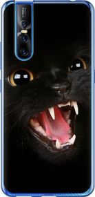Чехол на Vivo V15 pro Чёрная кошка "932u-1763-17620"