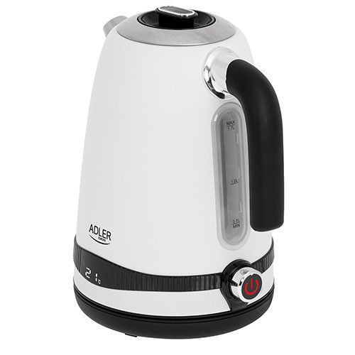 Чайник електричний з регулятором температури Adler AD-1295-White 1.7 л | Зображення 8