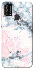 Чохол IBANAN Рожево-блакитний мармур для Samsung Galaxy M21s