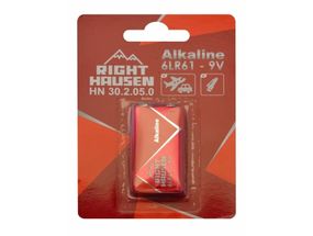 Элемент питания щелочный RIGHT HAUSEN 6LR61 блистер 1х1 HN-302050 (12) (192)