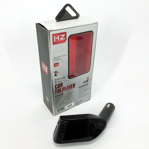 Bluetooth FM модулятор для автомобіля H15, Пристрій для відтворення музики в авто KQ-34 | Зображення 2