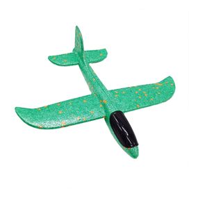 Детский метательный самолёт-планер C28004(Green) длина 38 см