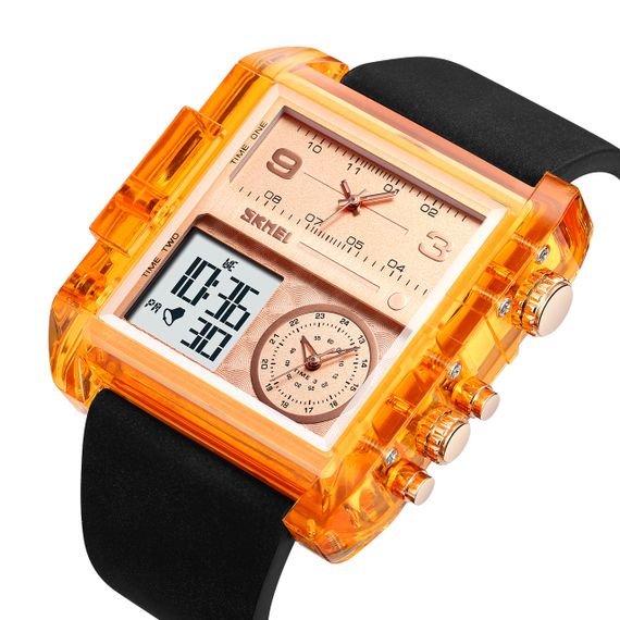 Skmei 2020AR Amber-Transparent SALE | Зображення 1
