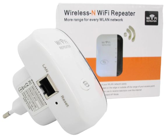 WI-FI підсилювач сигналу ретранслятор репітер Wi-Fi REPEATER 300Mb | Зображення 6
