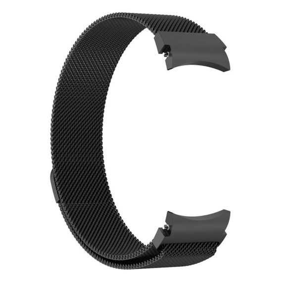 Міланський сітчастий ремінець Primolux для годинника Samsung Galaxy Watch 4 40mm SM-R860 / SM-R865 - Black | Зображення 3