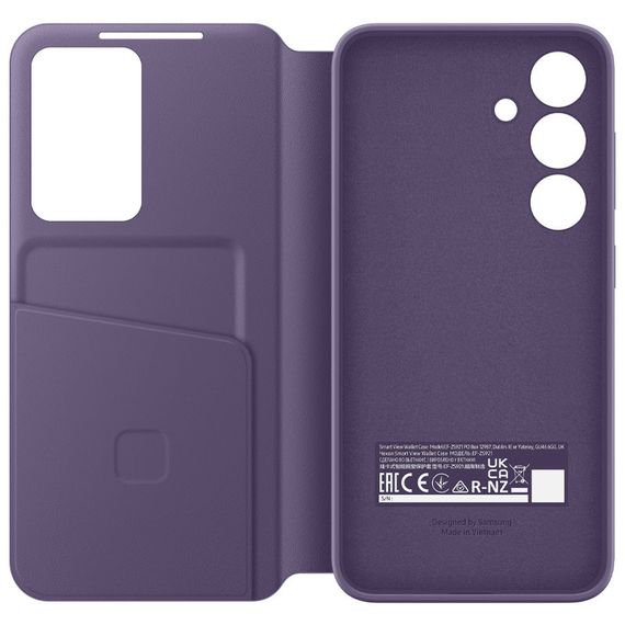 Smart View Wallet Case (AAA) для Samsung Galaxy S24 Purple | Зображення 4