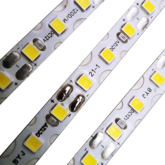 Світлодіодна LED стрічка PROLUM™ 12V; IP20; 2835\120; S-TYPE; Series "S", Блакитний Лід, Series "S" | Зображення 3