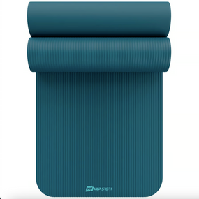 Коврик для йоги Hop-Sport HS-NB015GM NBR 1,5см темний морський