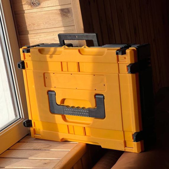 Набір акумуляторних інструментів 4в1 на 68V з дриль-шуруповертом, болгаркою, перфоратором та гайковертом у кейсі XPRO AND-4030-Yellow/Black (47819-40-30_4614) | Зображення 9