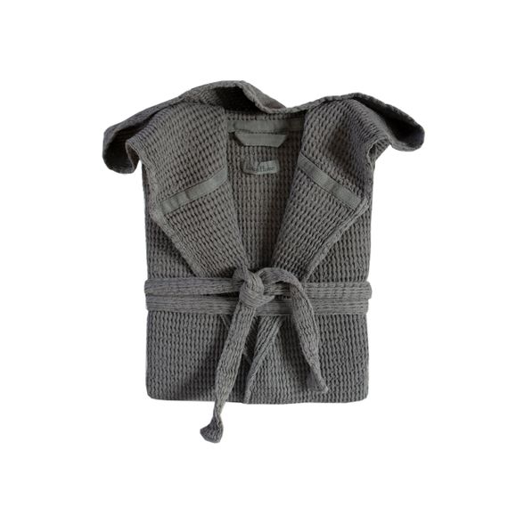 Халат Lotus Home 107825 Туреччина L/XL  Бавовна + бамбук Антрацит