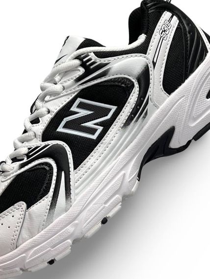 Мужские кроссовки New 530 Premium Basis White Black весна / літо / осінь A1156 | Зображення 4