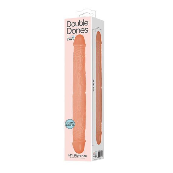 Двосторонній фалоімітатор - Double Dones My Florence Dildo, 36 см | Зображення 1