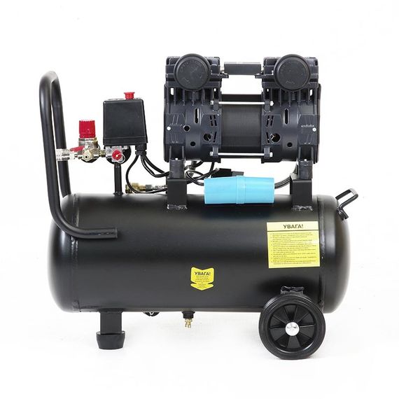 Компресор двоциліндровий безоливний 1,5 кВт 240 л/хв 8бар 24 л APRO 8501711 | Зображення 3