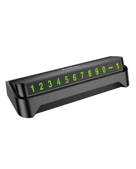 Паркувальна автовізитка Hoco DPH02 на панель автомобіля Black | Зображення 1