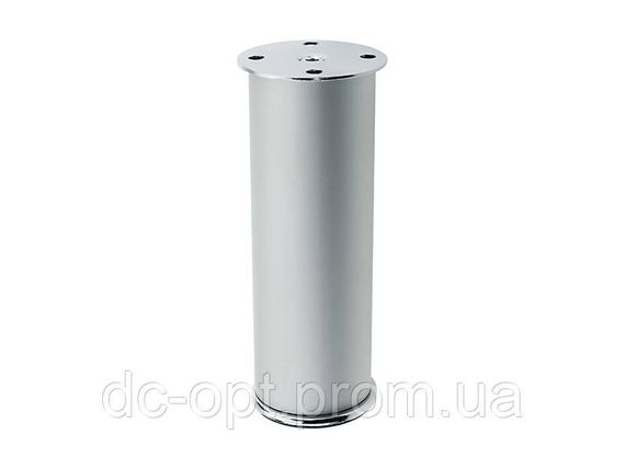 Ніжка регульована DA 11/180 AL/G2 Алюміній / Хром ДС Євролайн