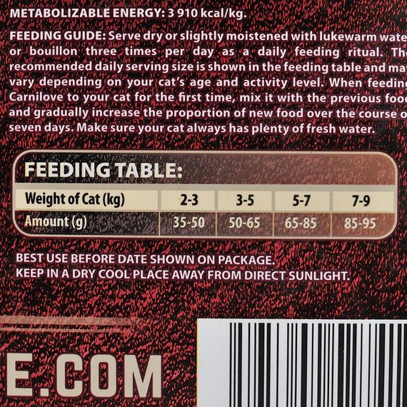 Корм сухий Carnilove Fresh Chicken and Rabbit for Adult cats для дорослих котів з куркою та кроликом 6 кг | Зображення 4