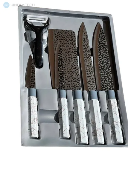 Ножі кухонні Kitchen knife B8291 XPRO білий(43782-B8291_278) | Зображення 1