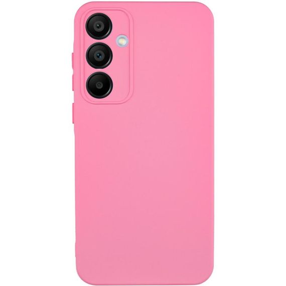 Чохол TPU GETMAN Liquid Silk Full Camera для Samsung Galaxy S24 Рожевий / Pink