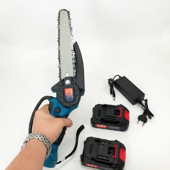 Хороша акумуляторна пилка Domotec 20 см 24 В, Професійна електрична пилка для саду, для чищення | Зображення 6