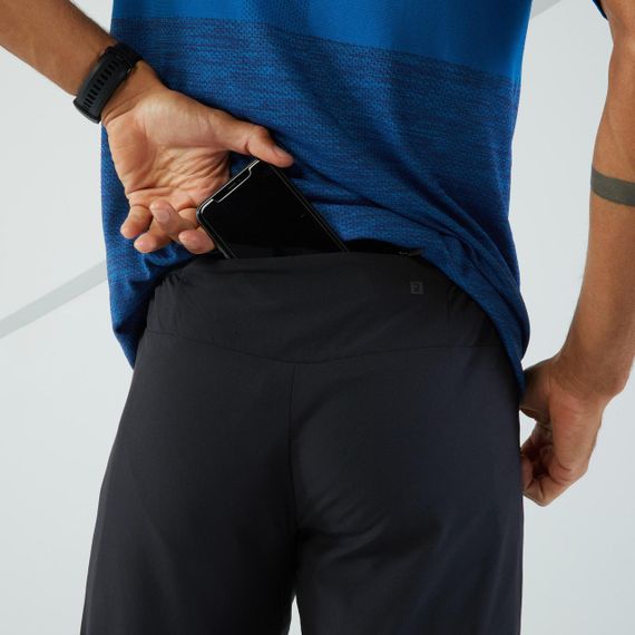 Штани чоловічі Run 500 Light для бігу чорні - S / W30 L33 | Зображення 8