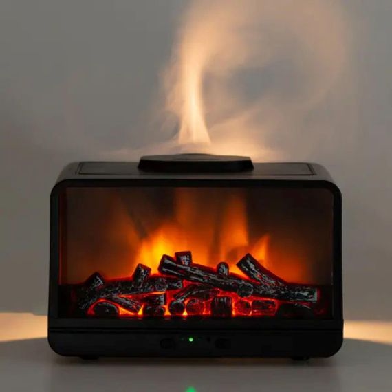 Зволожувач повітря Камін 300 мл чорний HPLN001G | Зображення 1