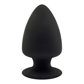 Анальна пробка SilexD (Model 1 size L), двошарова, силікон+Silexpan, діаметр 7,5 см